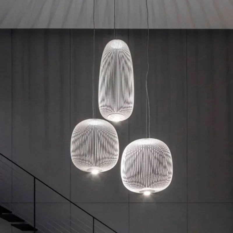 Creative Iron Pendant Lights Modern Chandelier Ceiling Lamp for Living Room Hanging Lamp Home Decor Dining Room Light Suspension