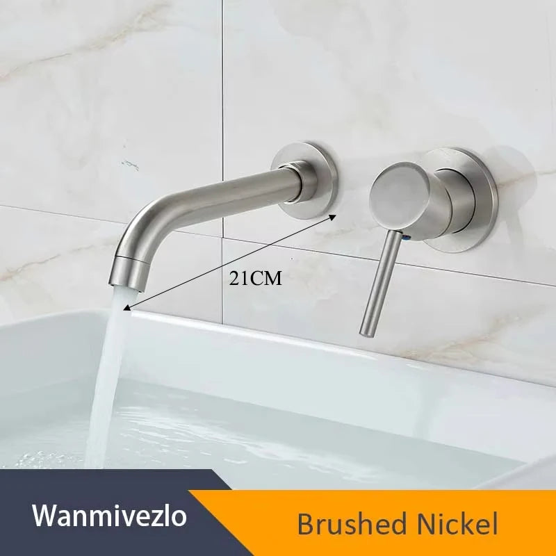 Europe discoun Concealed Shower Faucet Set Embedded Cartridge Faucet Rainfall Shower Head Rotate/Waterfall Bath Spout Mixer Tap