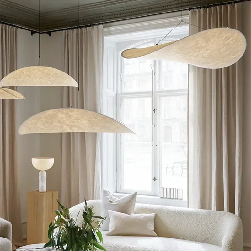 Tense Pendant Lamp Pendant Lamp Nordic Vertigo led silk pendant light For Living Room Bedroom Home minimalist Decoration