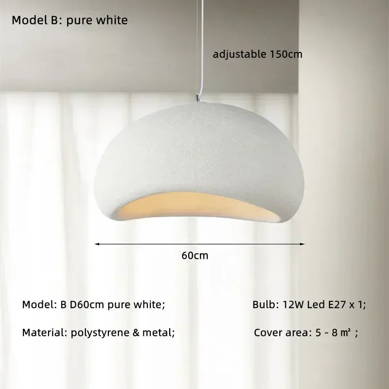 Nordic Handmade Wabi Sabi Restaurant Chandelier