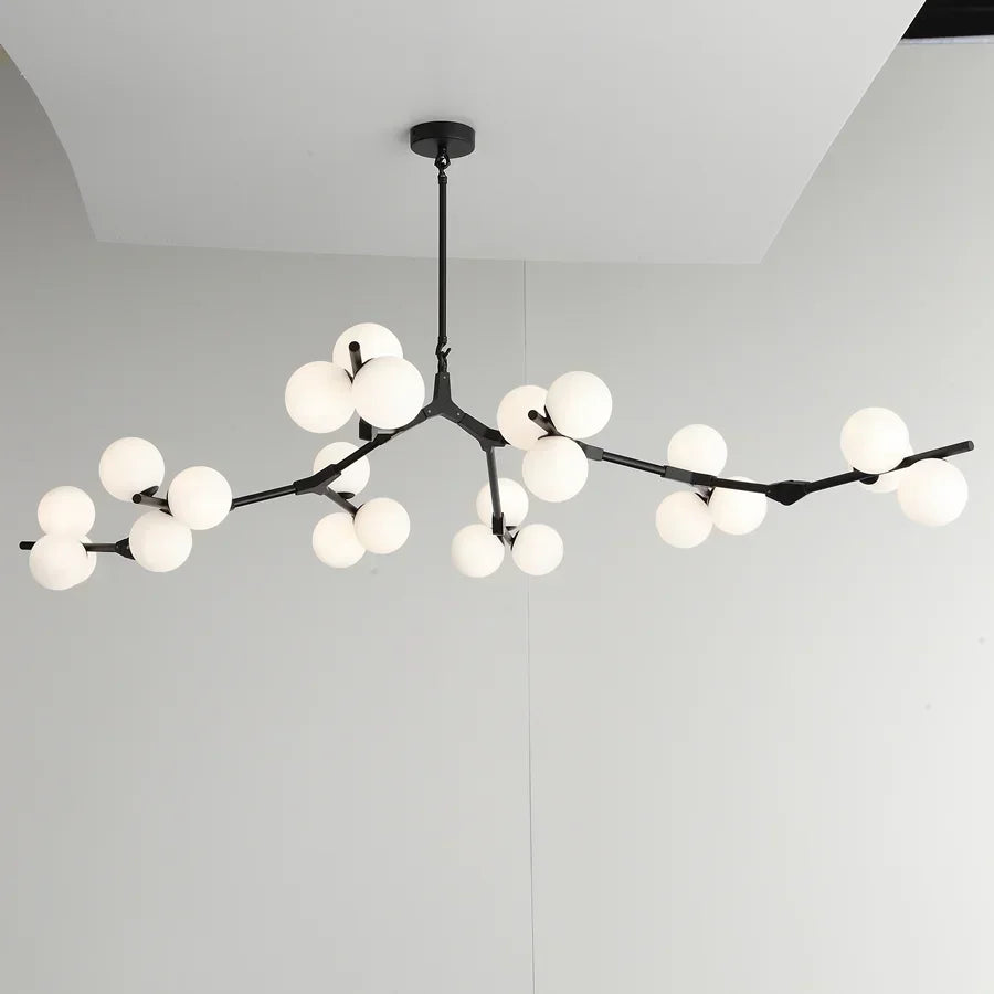 Modern Tree Branches LED Glass Pendant Lamps