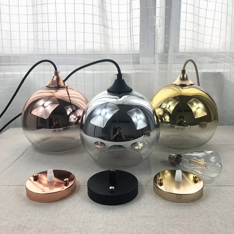 Modern Pendant Lights Glass Ball lamp