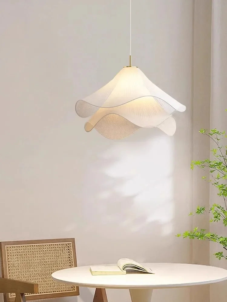 Nordic Flowers Cloth Pendant Lights