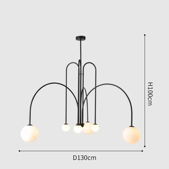 Comet Nordic LED Chandelier