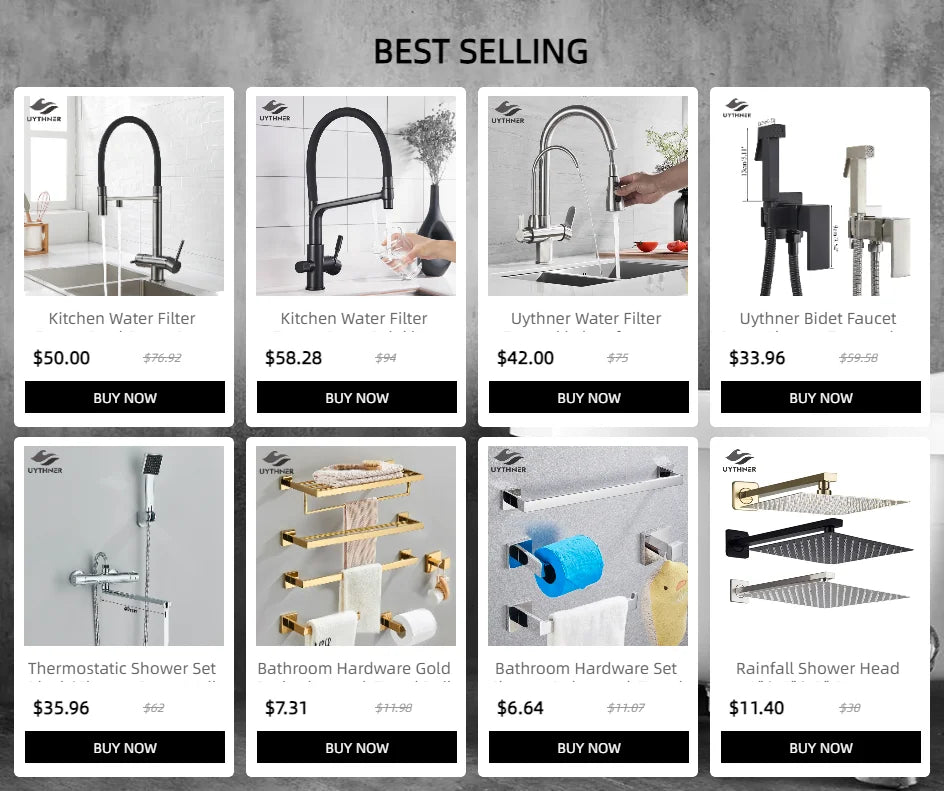 Uythner Antique Brass Kitchen Faucet Pull Out Kitchen Sink Water Taps Single Handle Mixer Tap 360 Rotation Cranes Deck Mounted