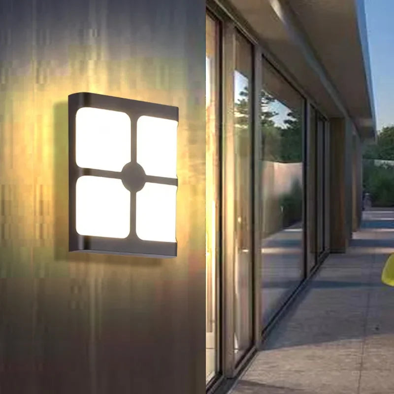 Modern LED Wall Lamp Outdoor Waterproof Wall Sconce