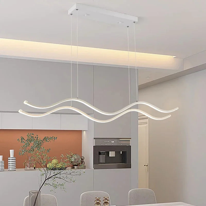 Nordic Style Minimalism Led Pendant Lights for For Living Dining Room Coffee Tables Kitchen Chandelier Home Decor Light Fixture