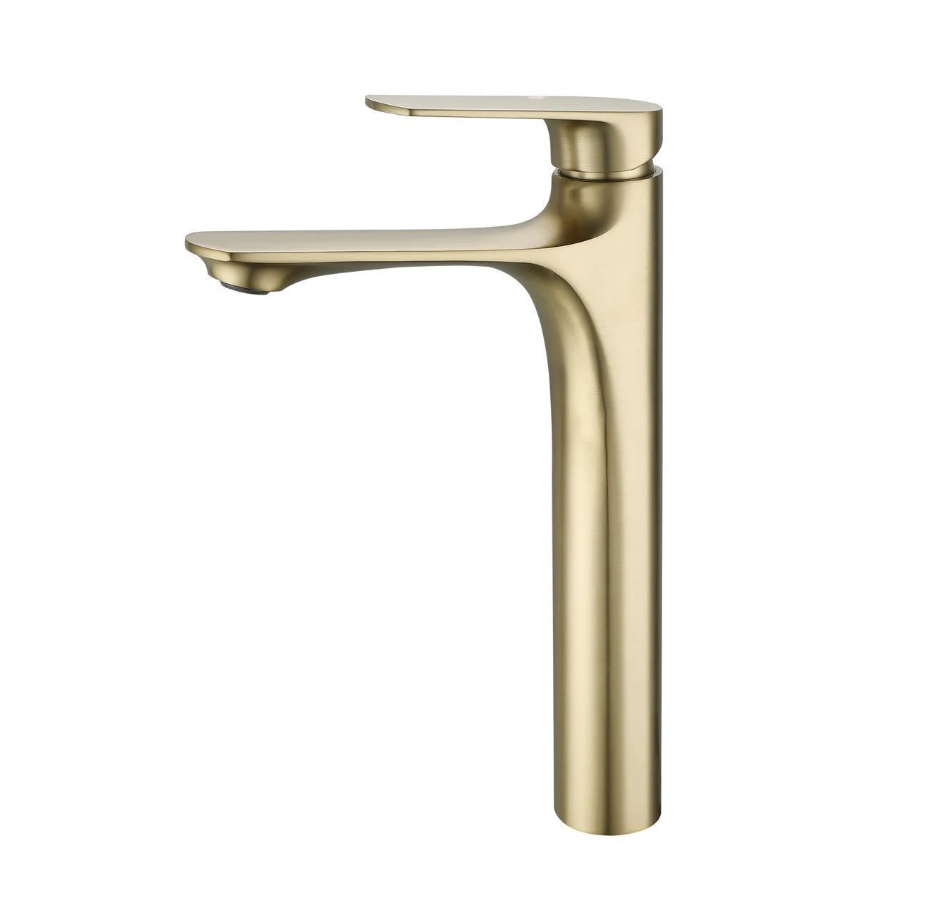 YCRAYS Brass Water Plating Gray Bathroom Sink Faucet Single Handle Brushed Gold Deck Mounted Wash Basin Tap Hot And Cold Mixer