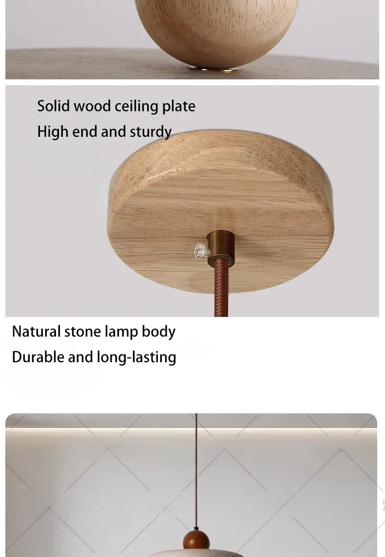 New Stone LED Chandeliers