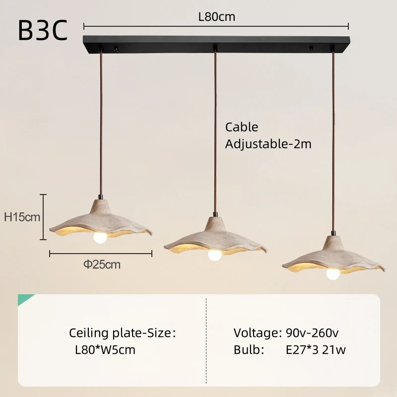 Japanese Cream Homestay Lamp