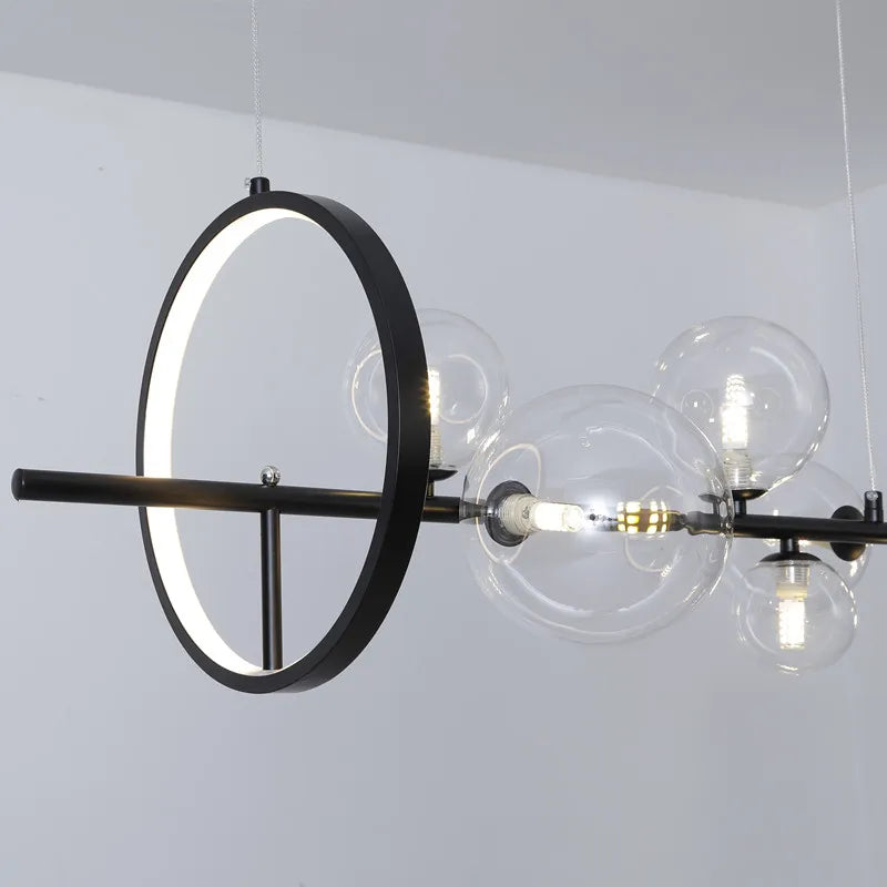 Modern Glass Ball Led Pendant Lights