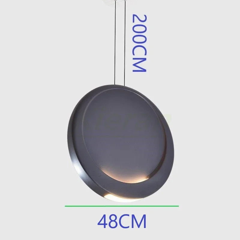 Scandinavian chandelier Dining room Coffee Shop Bar Kitchen Island Chandelier minimalist Moon lamp Crescent pendant lamp