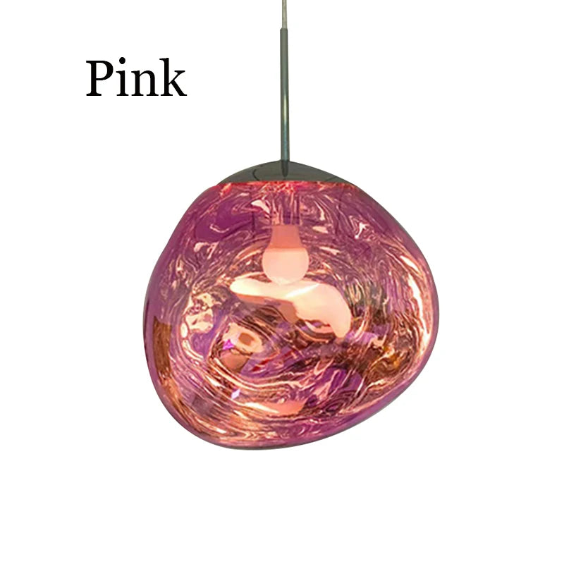 Nordic Lava Lamp LED Pendant Lights Modern Light PVC Lighting Living Room Indoor Decor Home Fixtures Loft Kitchen Hanging Lamp