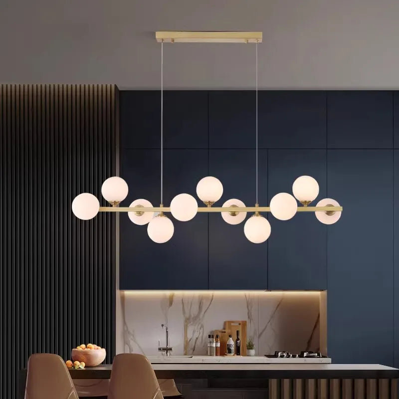 Modern Remote Dimmable Chandeliers