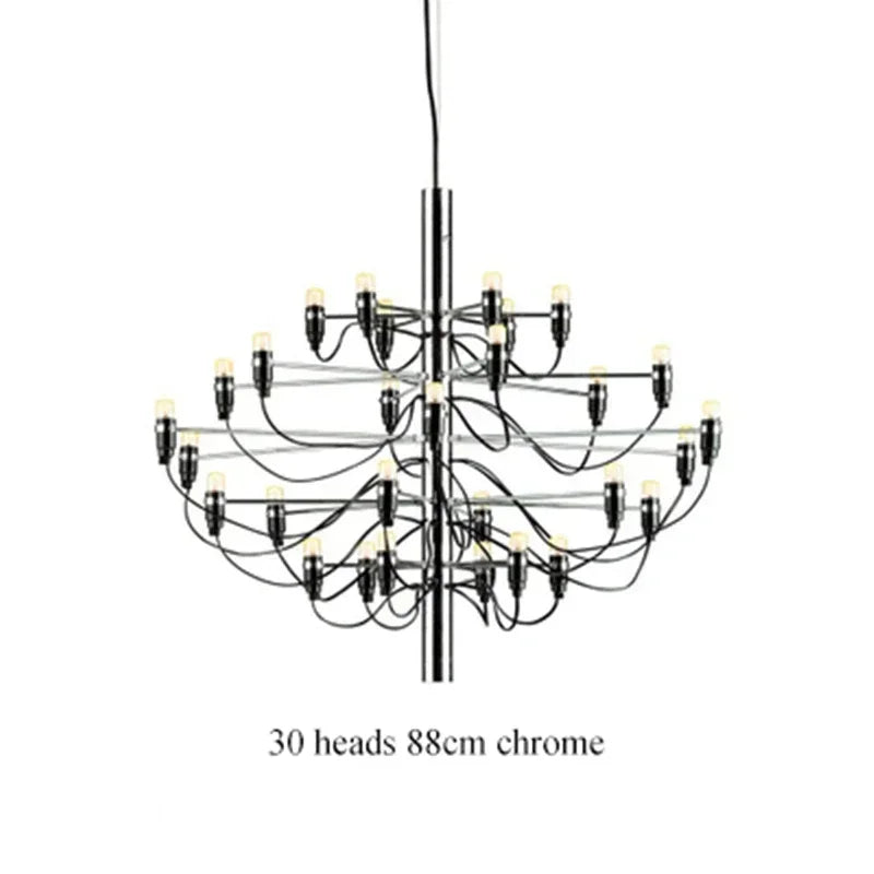 Italian Luxury Tree Branch Suspension Lamp Chandelier