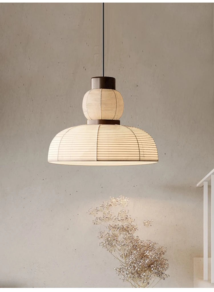Wabi-Sabi Japanese Style Homestay Ceiling Lamp