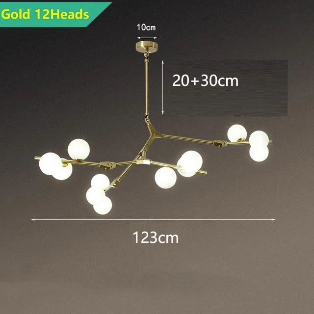 Nordic Branch Chandelier