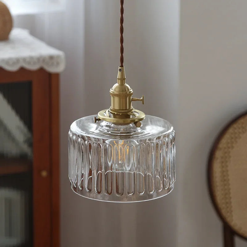 Vintage Glass LED Pendant Light Vintage Lighting
