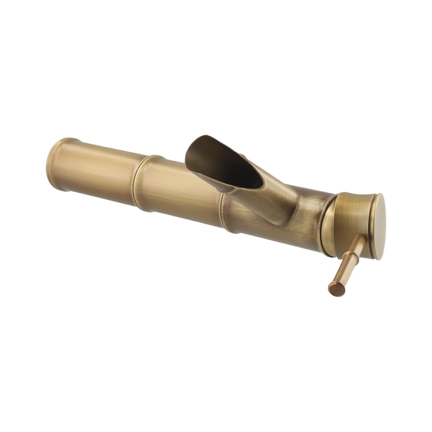 Bathroom Vanity Faucet Single Handle Hole Bathroom Sink Faucet Basin Mixer Tap Antique Brass Supply Hose Tap Hot Cold Water