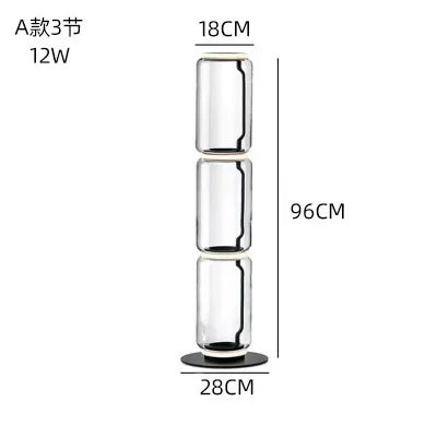 Noctambule Pendant light Nordic glass hanging light for Dining Room Designer lamp Home room decoration Noctambule Floor Lamp