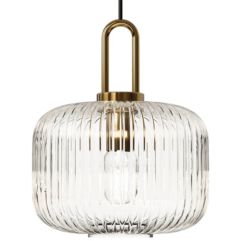 Glass Pendant Light Japanese Lamp