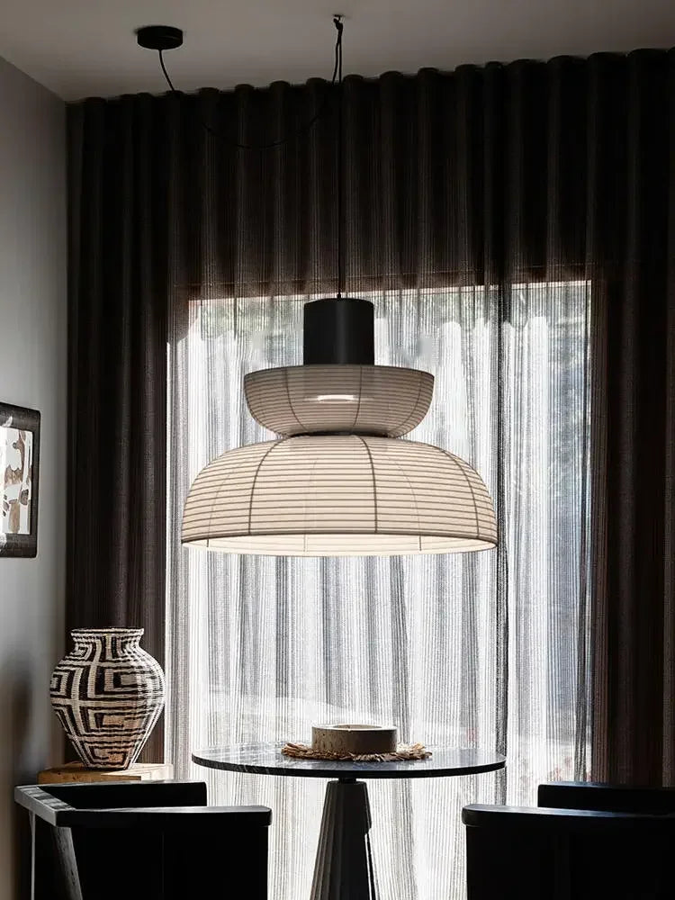 Wabi-Sabi Japanese Style Homestay Ceiling Lamp