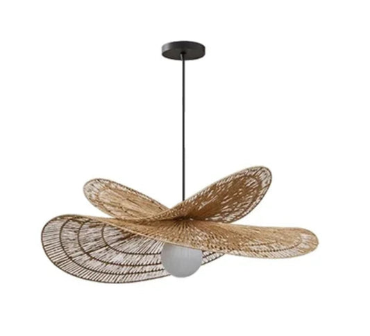 Rattan Hand-Woven Pendant Lamp