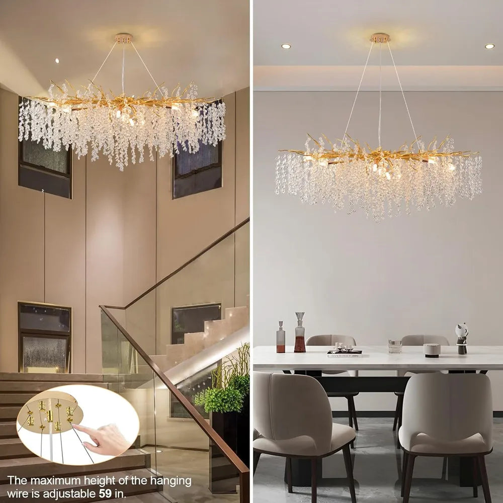 Luxury Tree Branch Crystal Chandeliers