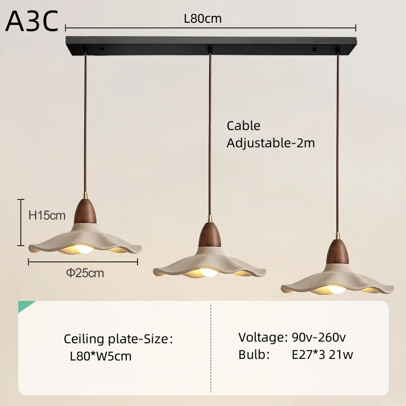 Japanese Cream Homestay Lamp