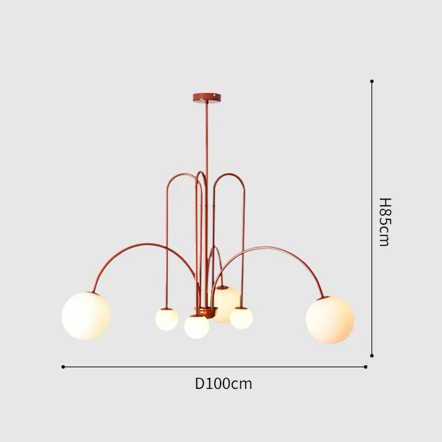 Comet Nordic LED Chandelier