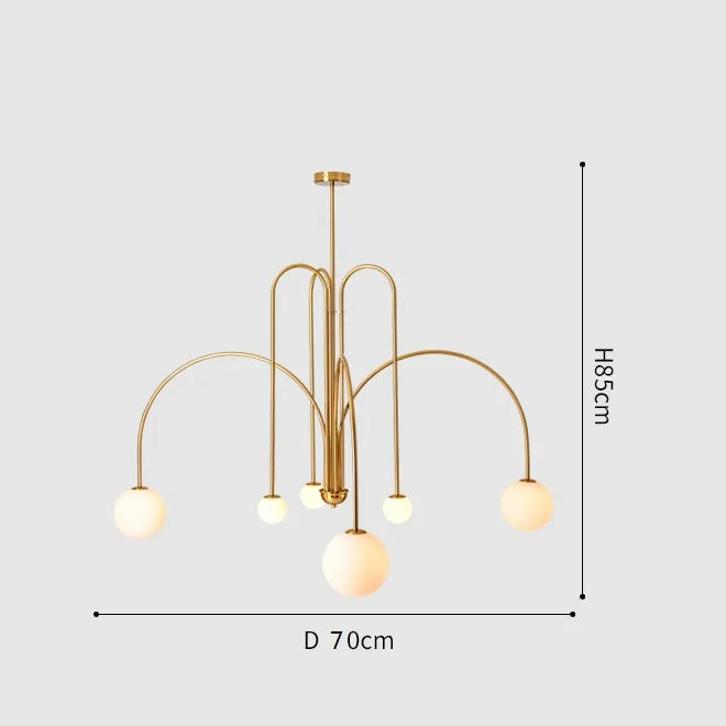 Comet Nordic LED Chandelier