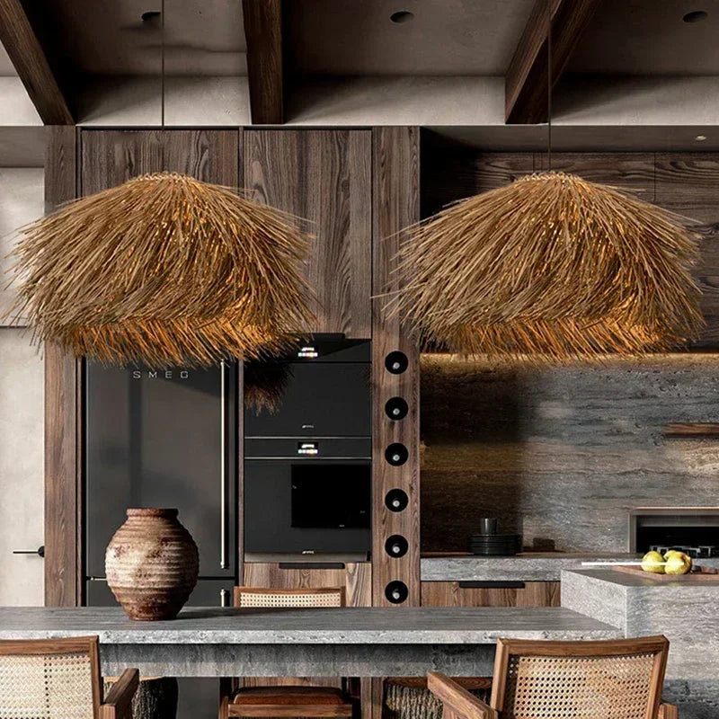 Hanging Lamp Grass LED Pendant Lights