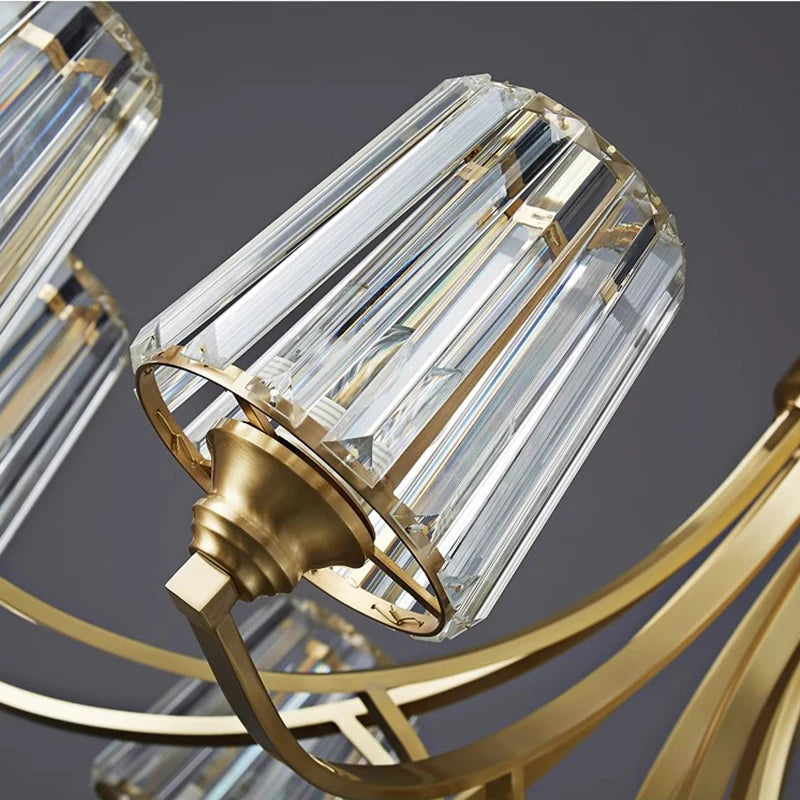 home decorationPendant lights, luxury crystal living room chandelier, dining room Pendant lamp, ceiling light, indoor lighting