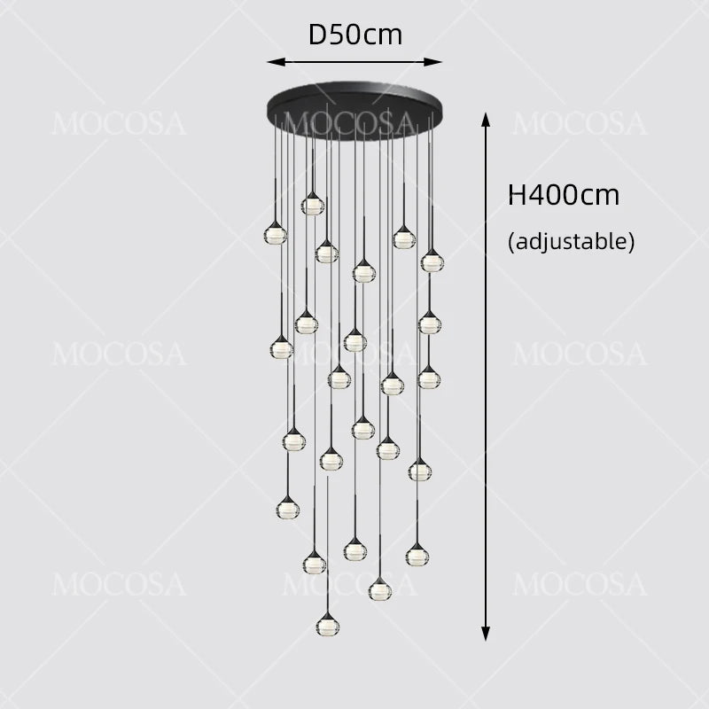 Water Drop LED Pendant Light