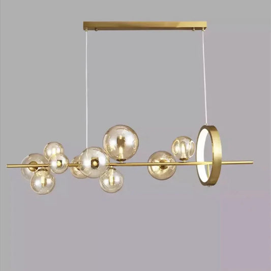 Modern Glass Ball Led Pendant Lights