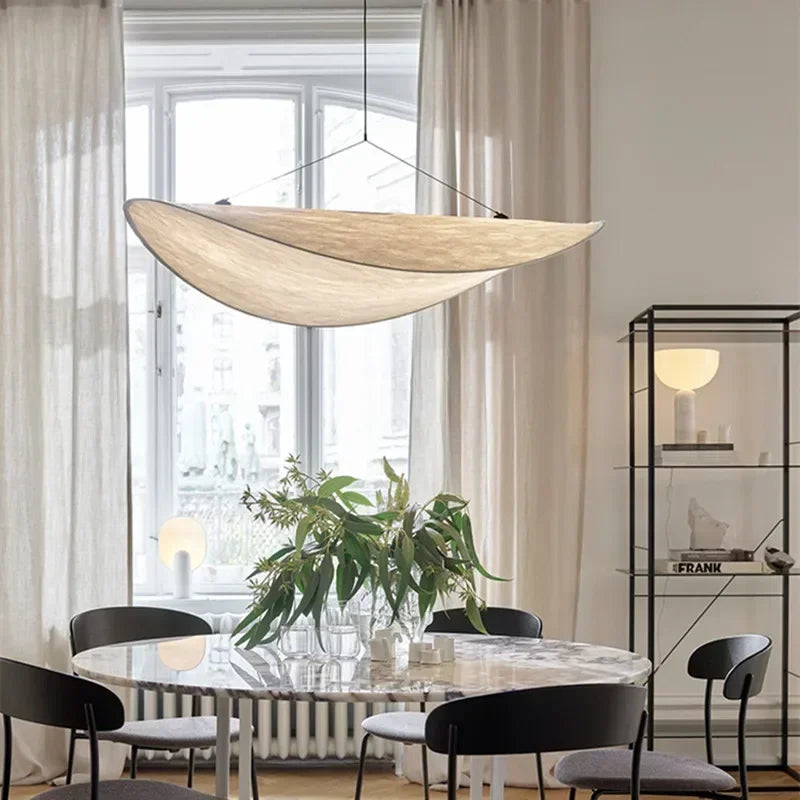 Tense Pendant Lamp Pendant Lamp Nordic Vertigo led silk pendant light For Living Room Bedroom Home minimalist Decoration