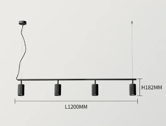 Nordic Brief Spot Chandelier Lighting Designer Rotatable Lights Fixture/Suspension For Living Room/Bedroom/Dinning Room