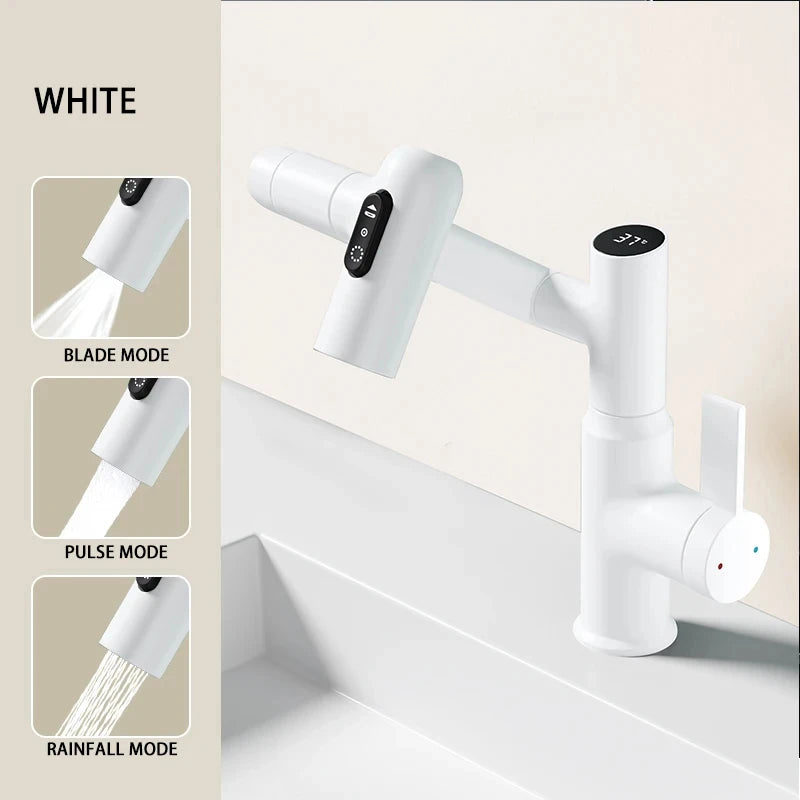 Digital Display LED 360 Rotation Basin Faucet