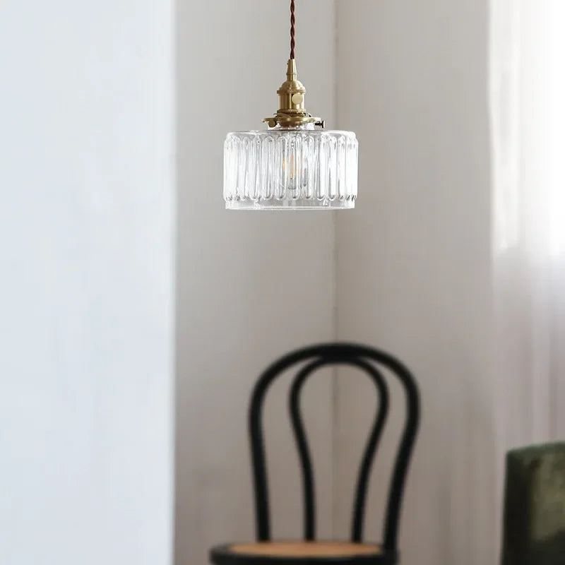 Vintage Glass LED Pendant Light Vintage Lighting