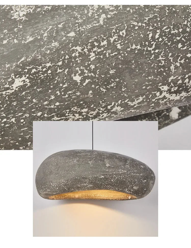 Japanese Wabi-sabi Style Living Room Chandeliers Dining Room Bar Lights Nordic Designr Curve Pendant Lights LED Home Decoration