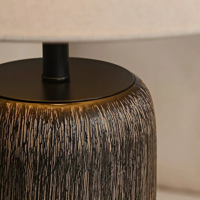 Ceramic Lamp Wabi-Sabi Style Vintage Japanese Floor Lamp