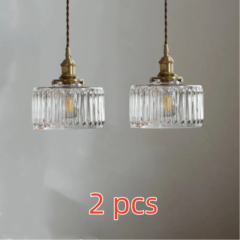 Vintage Glass LED Pendant Light Vintage Lighting