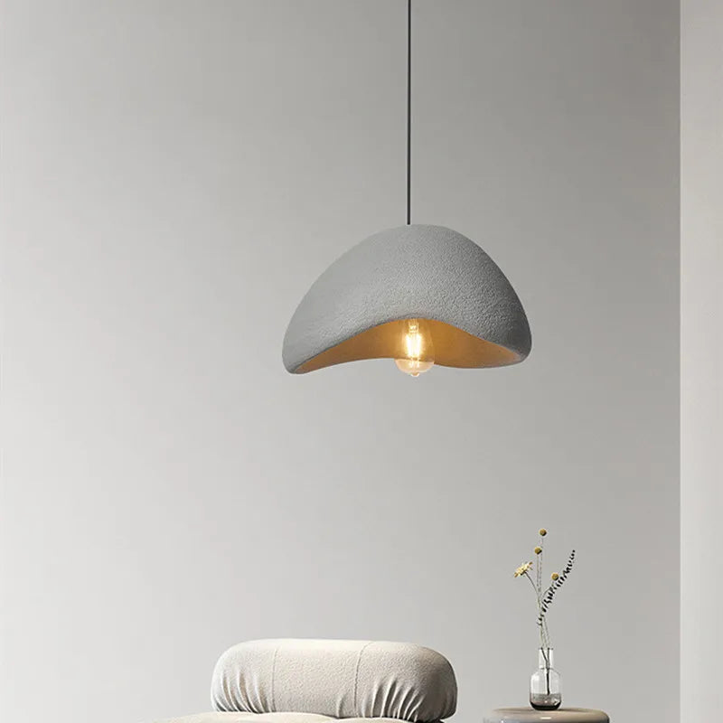 Wabi Sabi LED Pendant Lights for Living Dining Room Bedroom Restaurant Loft Decor Hanging Chandelier Art Suspension Luminaire