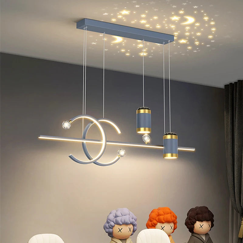 Modern Celestial Pendant Chandeliers