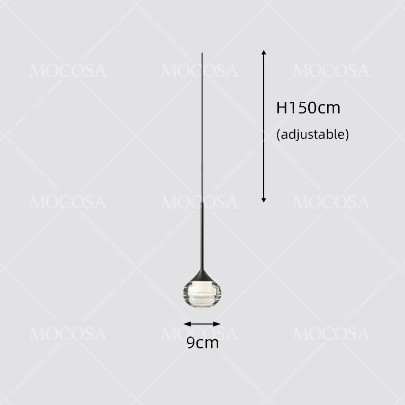 Water Drop LED Pendant Light