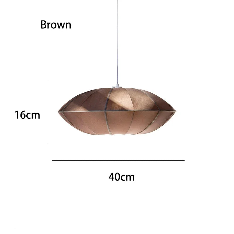 Japanese  umbrella pendant lamp Oi Soi ufo lantern light LED Living Tea Room Bedroom cloth lamp Art Decor Study office lamp