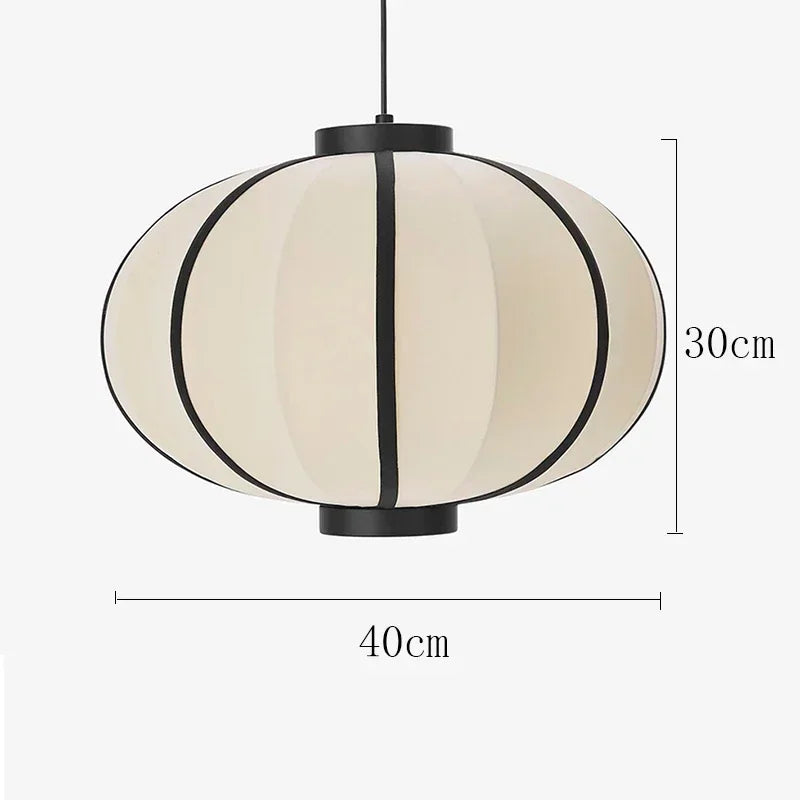 Japanese  umbrella pendant lamp Oi Soi ufo lantern light LED Living Tea Room Bedroom cloth lamp Art Decor Study office lamp
