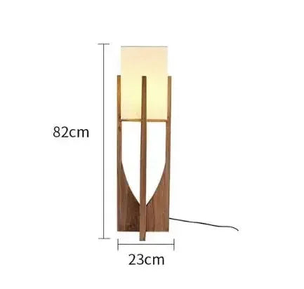 Nordic Designer Floor Lamps Solid Wooden Luminarias