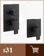 BAKALA Bathroom Deck Mounted Basin Faucet Black Sink Tap Single Hole Water Tap Hot and Cold Mitigeur Salle De Bain Mixer Faucet