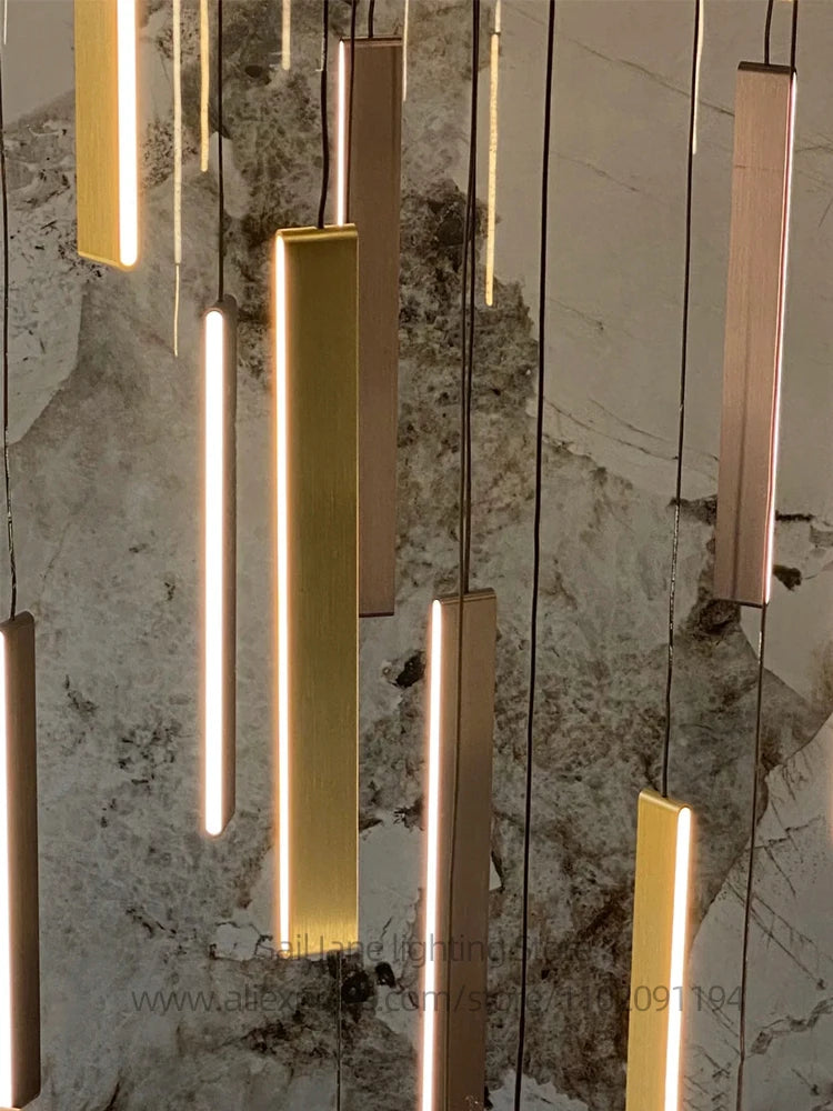 LED Duplex Nordic Chandelier